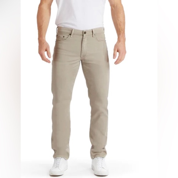 Mott & Bow | Jeans | Mott Bow Mens Slim Mercer Khaki Jeans Size 4 ...